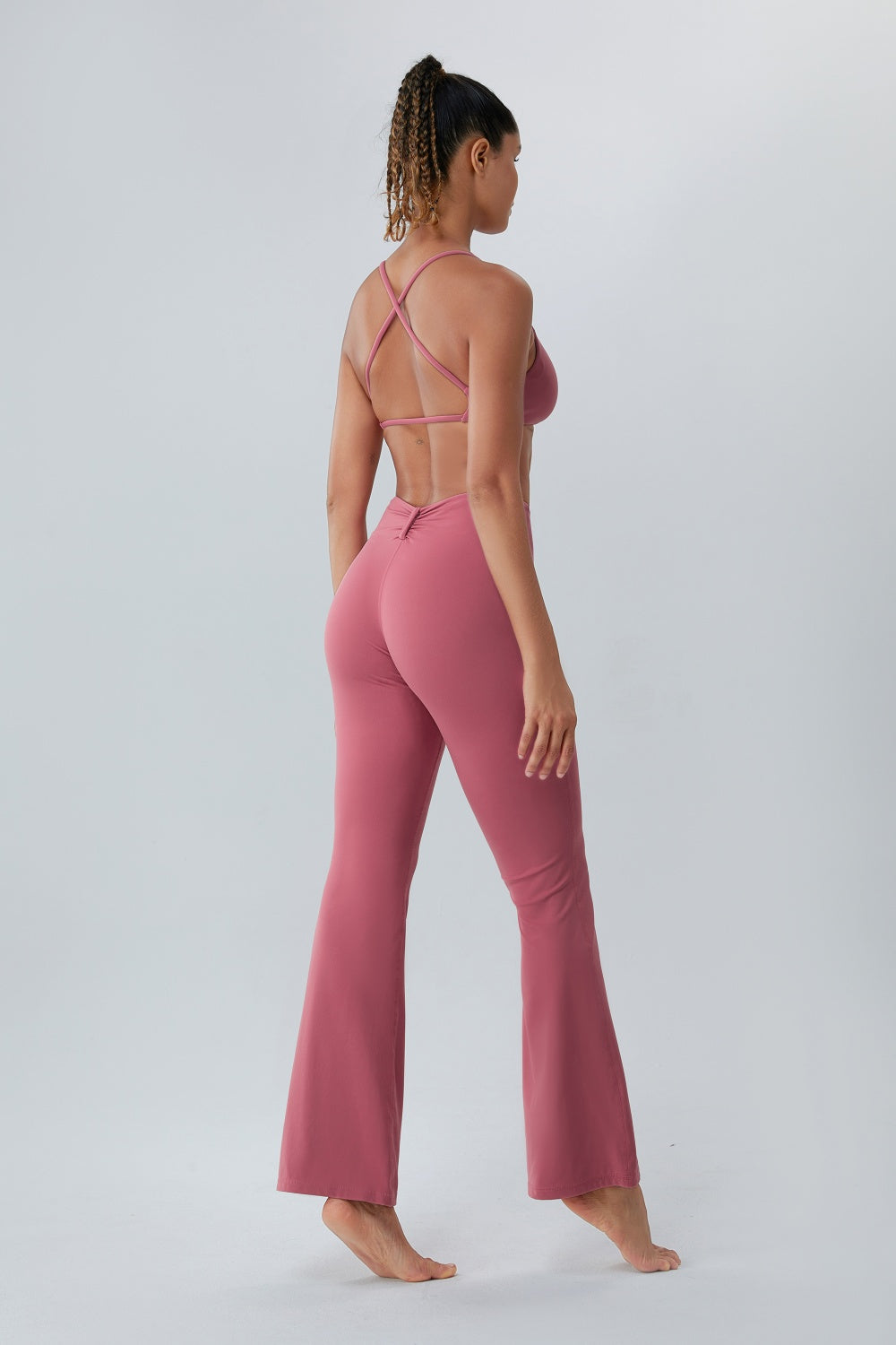 Ruched High Waist Active Pants