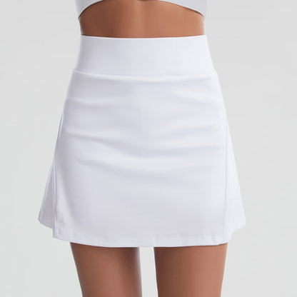 Wide Waistband Sports Skort