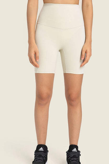 Millennia Seamless High-Rise Wide Waistband Biker Shorts