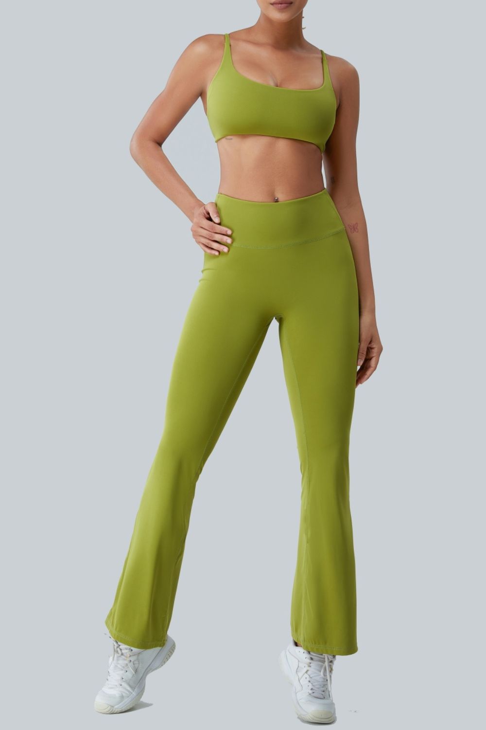 Ruched High Waist Active Pants