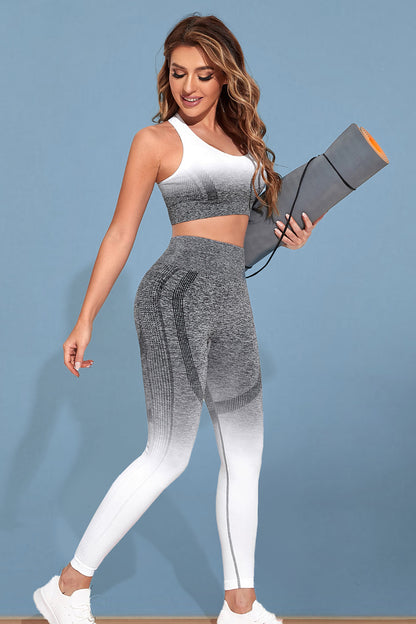 Gradient Sports Tank and Leggings Set